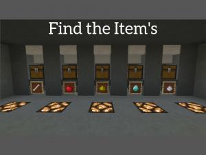 下载 Find the Items 对于 Minecraft 1.12